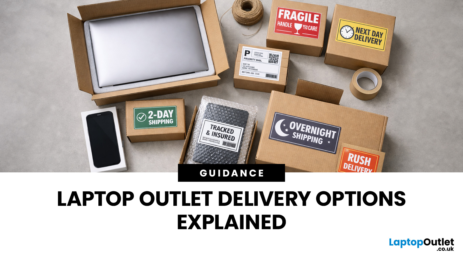 Laptop Outlet Delivery Options Explained | Free, Next‑Day & Book‑a‑Slot