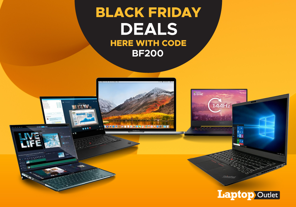 Black Friday Laptop Deals 2021 - £200 Off