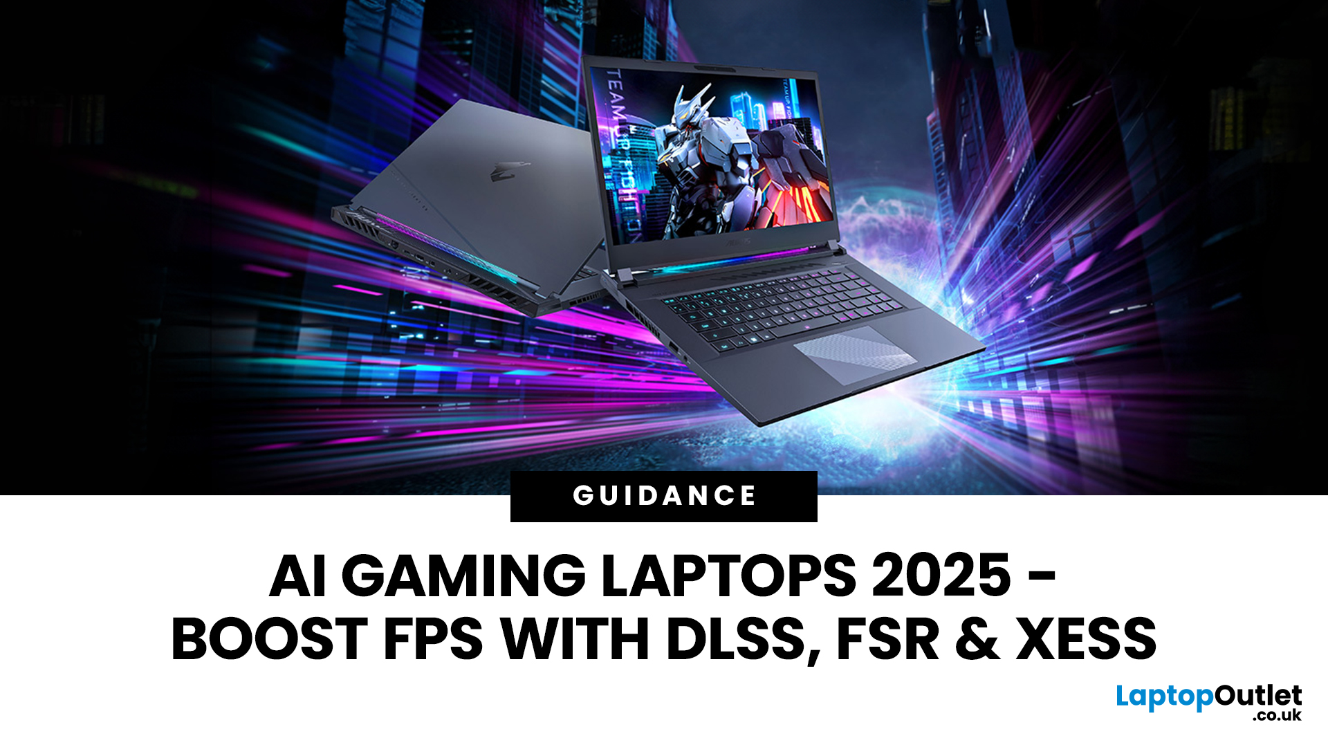 Best Gaming Laptops with AI Frame Generation (DLSS 4, FSR & More)