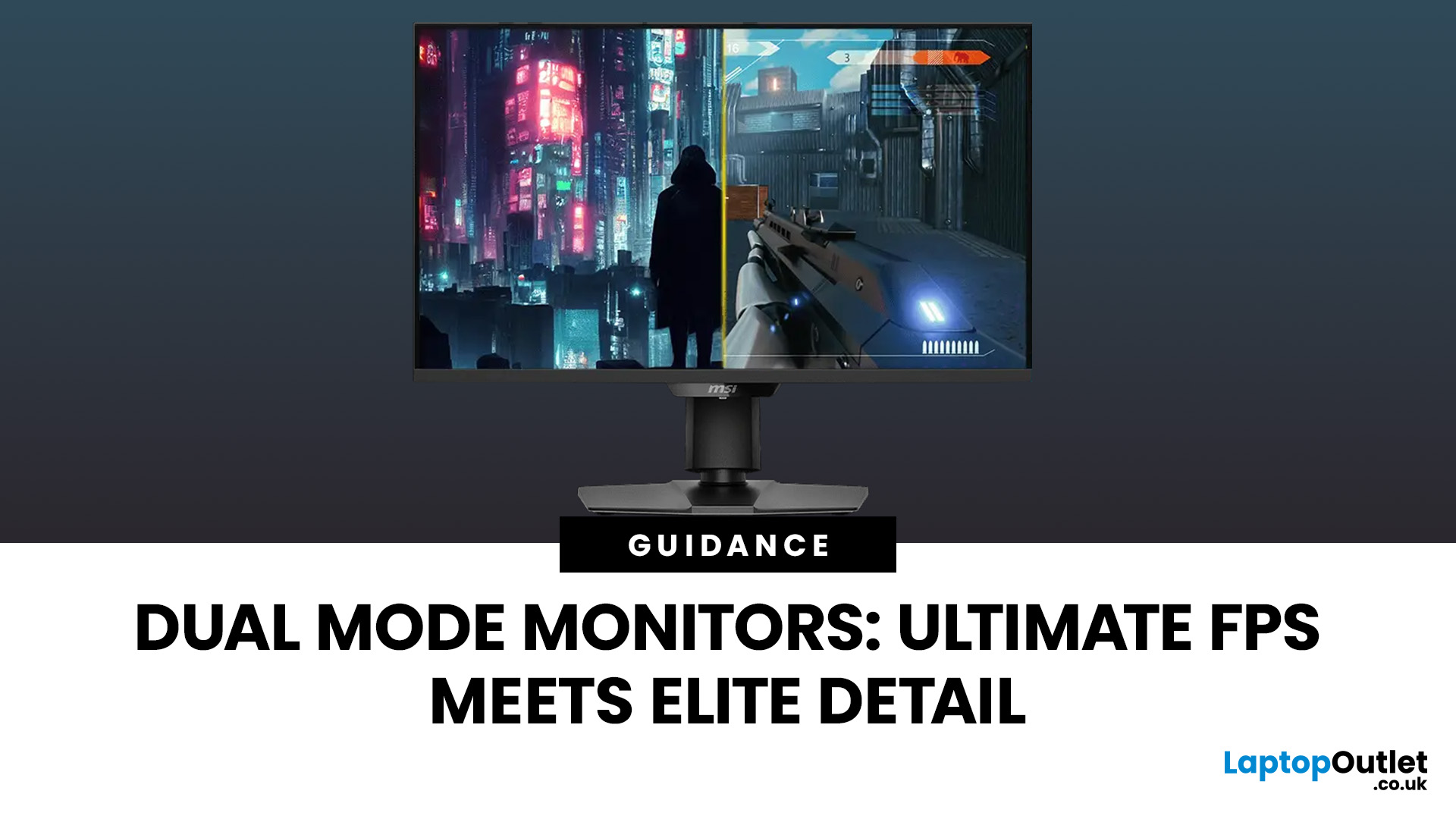 How Dual Mode Gaming Monitors Boost FPS & Visual Quality