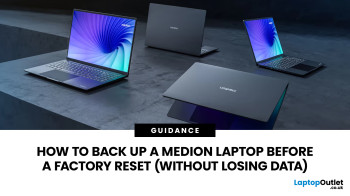 How to Back Up a MEDION Laptop Before a Factory Reset