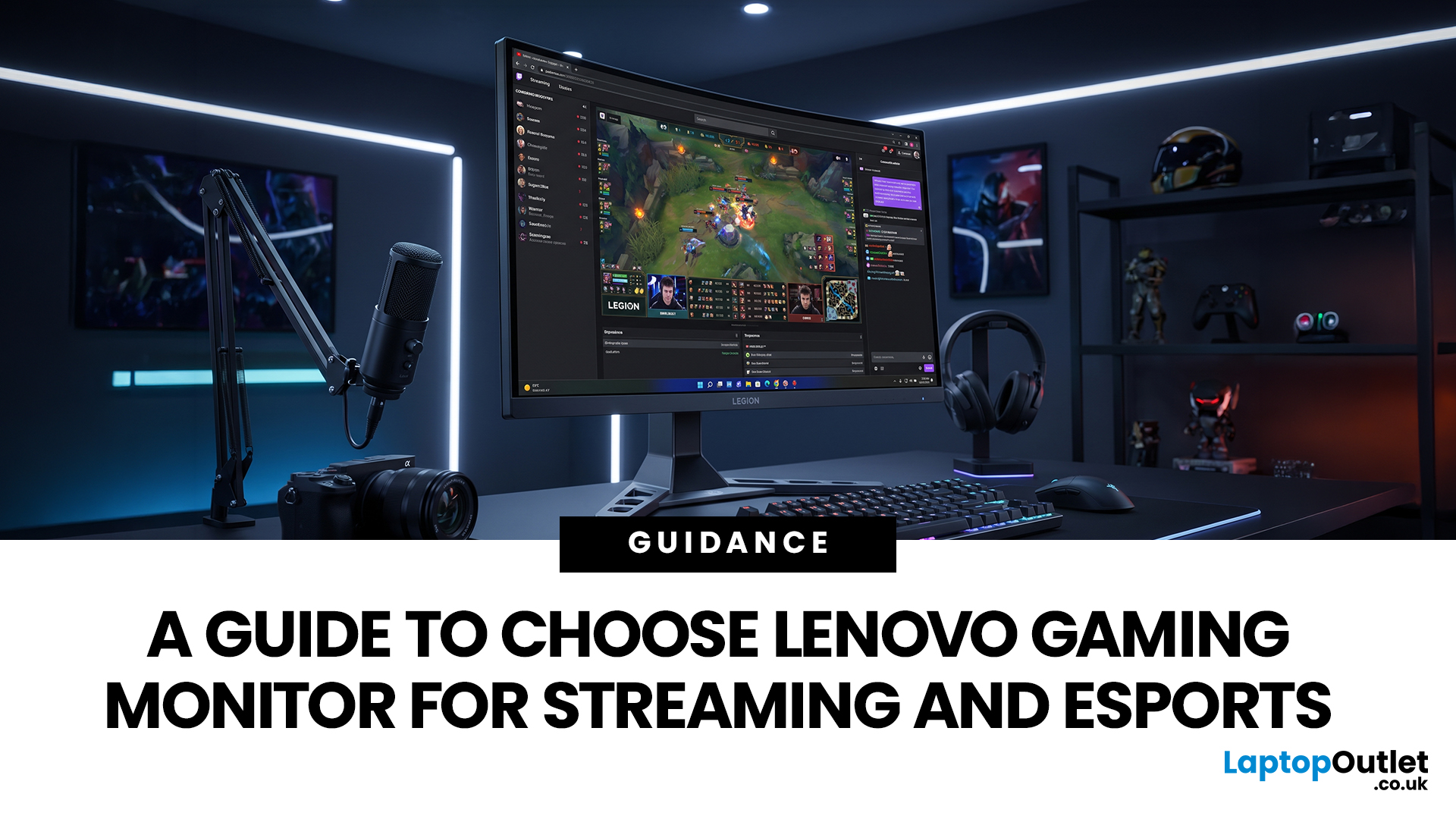 Best Lenovo Gaming Monitor for Streaming & Esports 2026