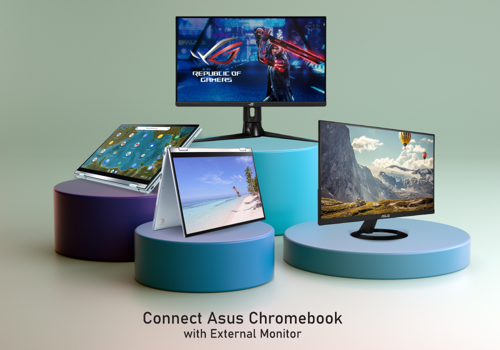 How to connect Asus Chromebook to external monitor