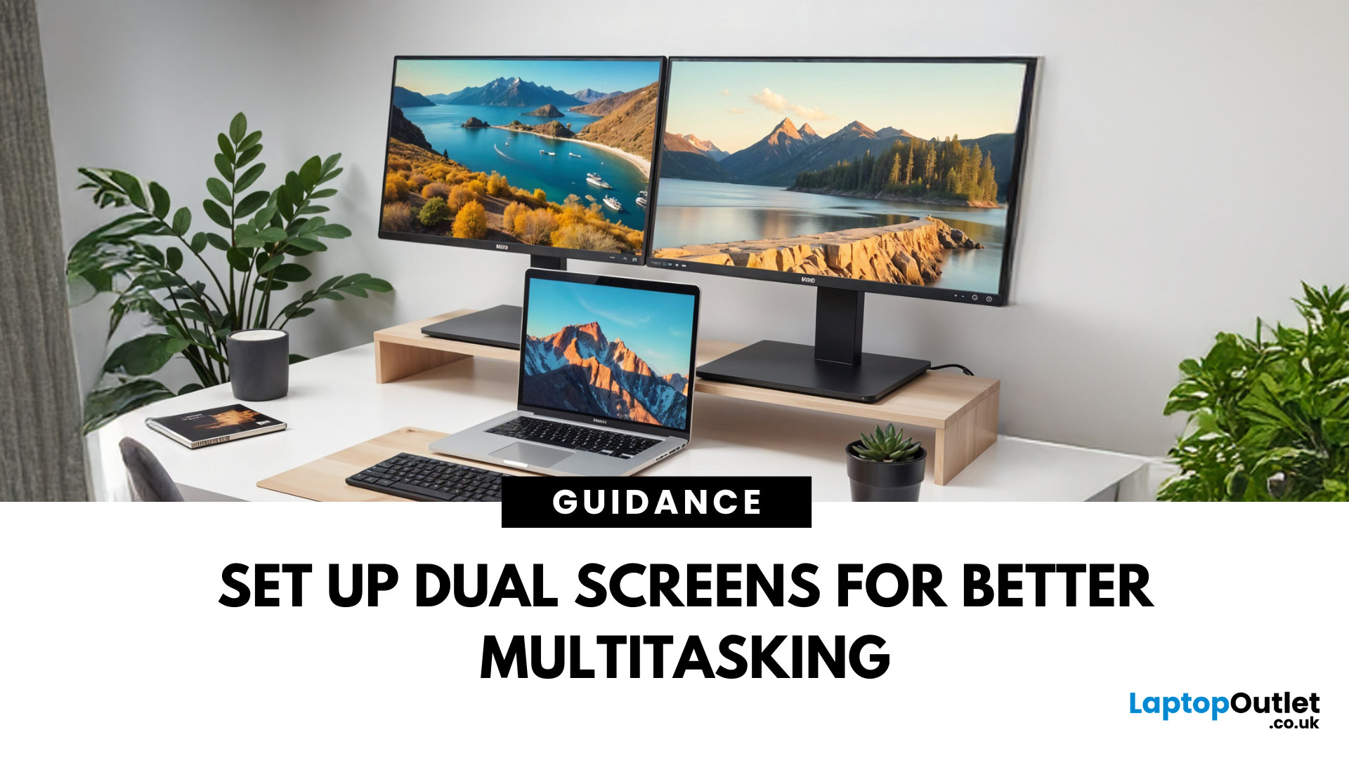 Connect Two Monitors to a Laptop