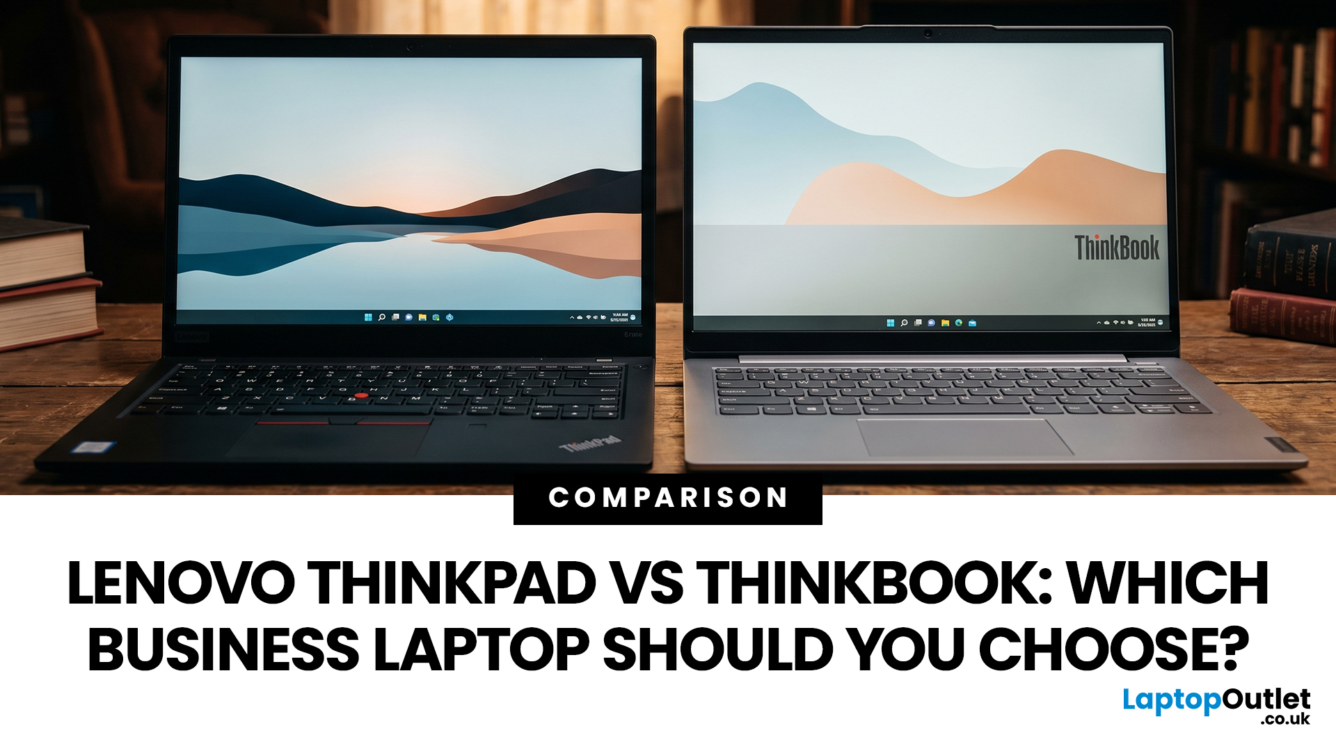 Lenovo ThinkPad vs ThinkBook: Which Business Laptop Should You Choose?