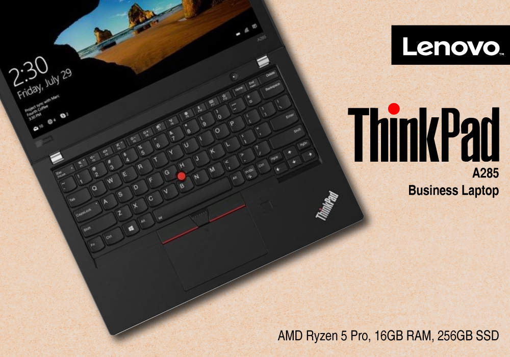 Lenovo Thinkpad A285 12.5" Business Laptop AMD Ryzen 5 - Review