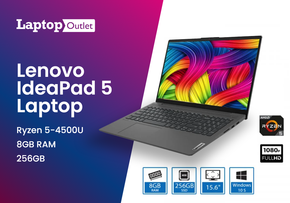 Review: Lenovo IdeaPad 5 Laptop Ryzen 5-4500U 8GB RAM 256GB