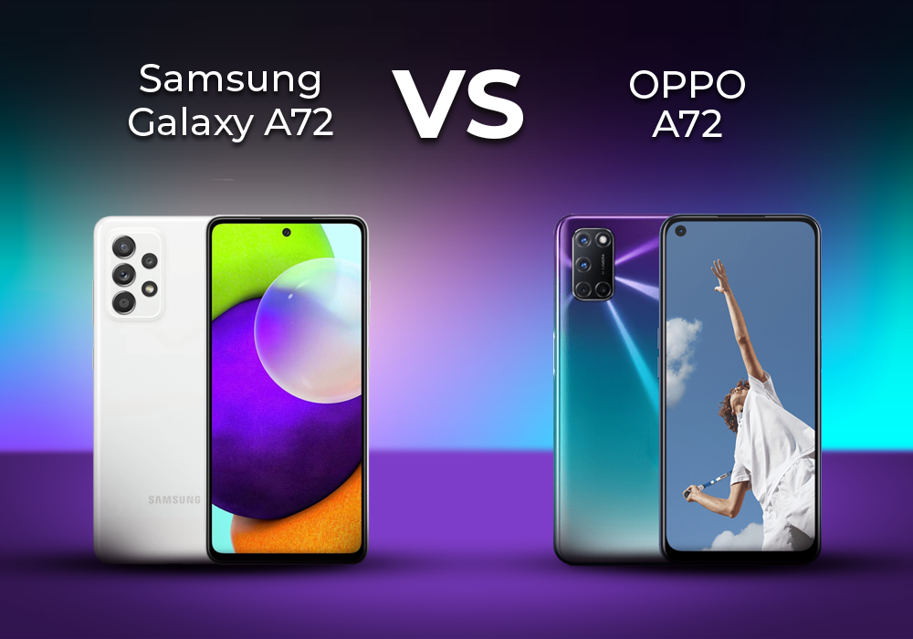 Samsung Galaxy A72 vs OPPO A72 