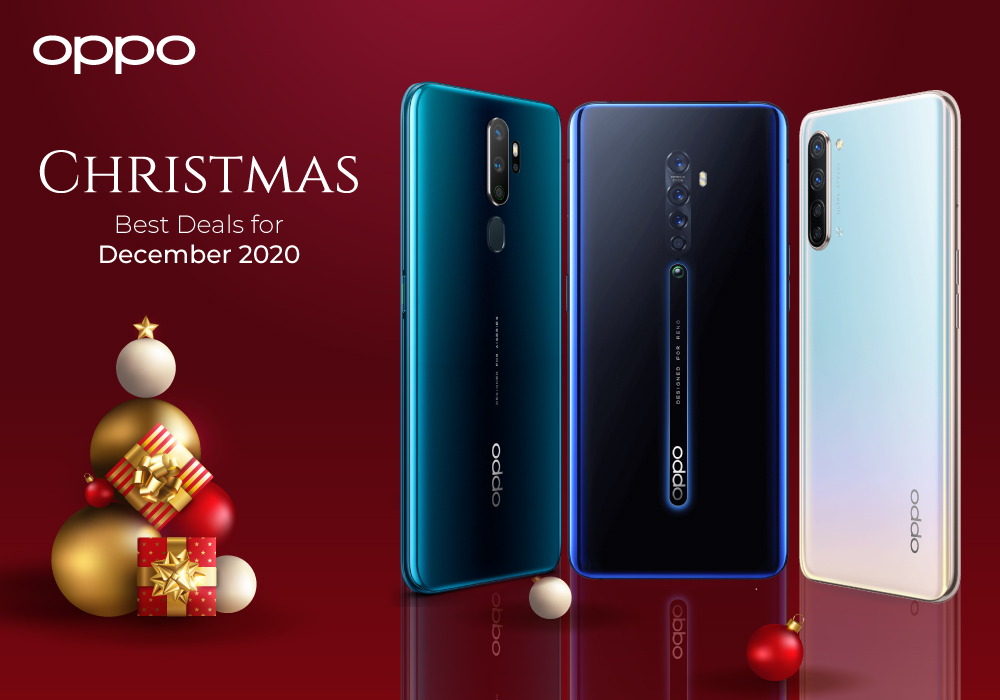 Oppo's Christmas Best Deals for December 2021