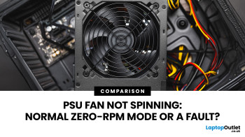 PSU Fan Not Spinning: Zero-RPM Mode or a Fault?