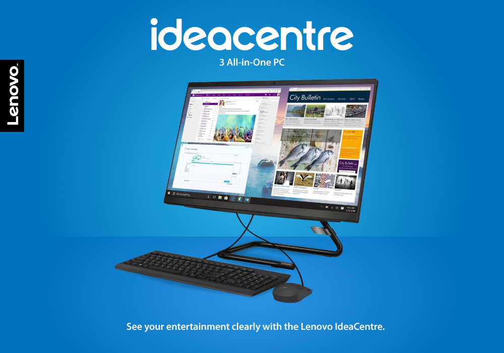 Review: Lenovo IdeaCentre 3 All-in-One PC Ryzen 3 3250U 4GB RAM 1TB HDD