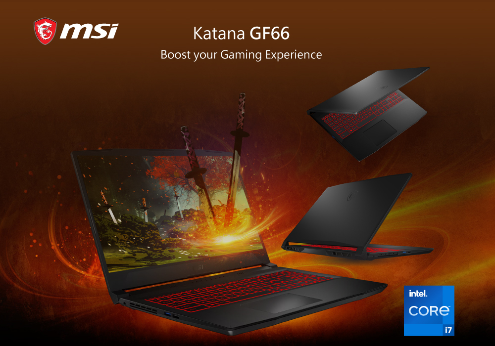 Review: MSI Katana GF66 15.6" IPS Gaming Laptop i7-11800H 6GB Graphics 