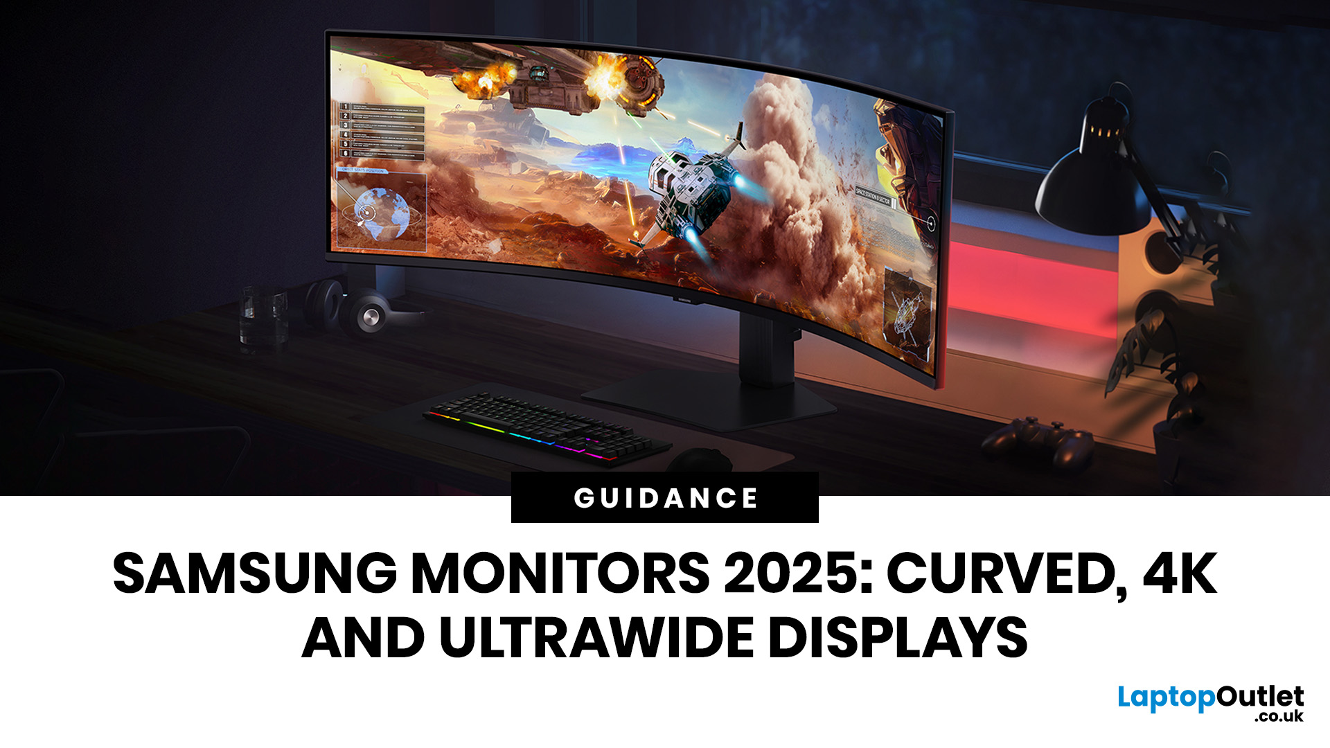Samsung Monitors – Curved, 4K & UltraWide Displays