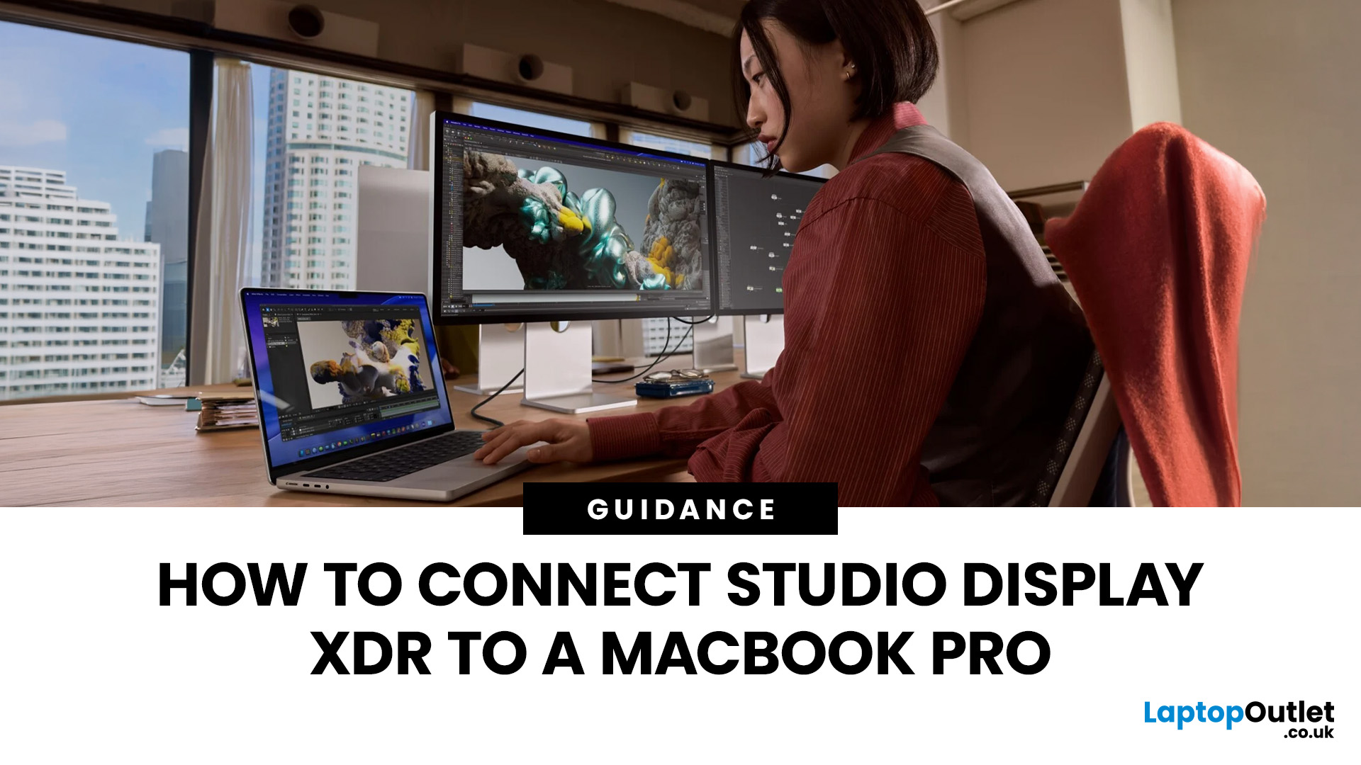 How to Connect Studio Display XDR to MacBook Pro (Step-by-Step)