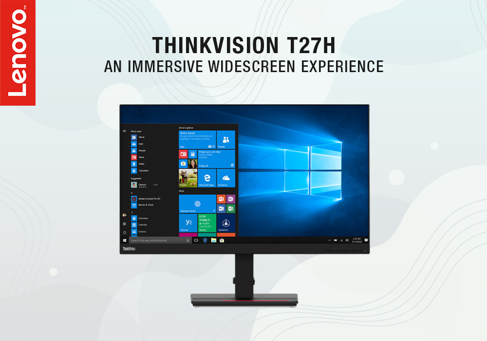 Review: Lenovo ThinkVision T27h-20 27-inch QHD Widescreen Monitor