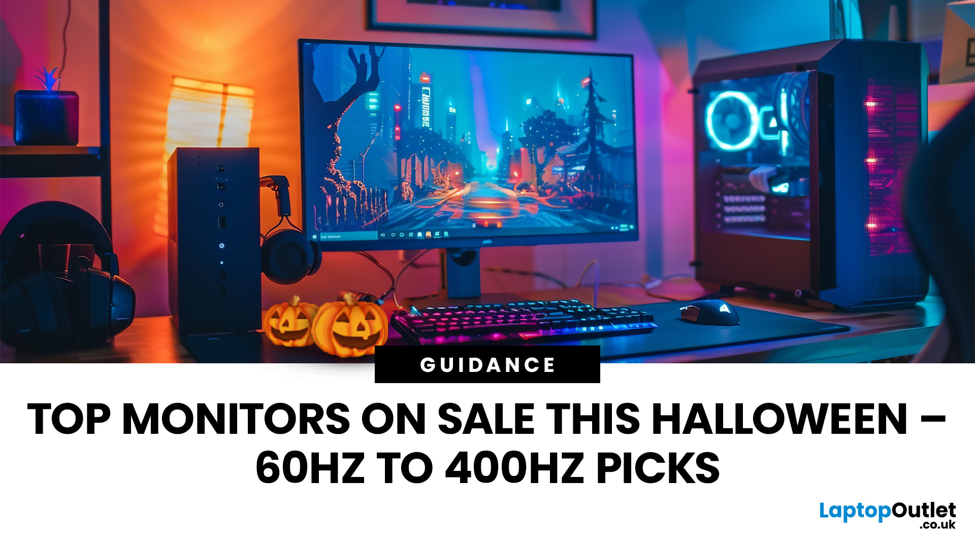 Top Monitors on Sale This Halloween – 60Hz to 400Hz Picks