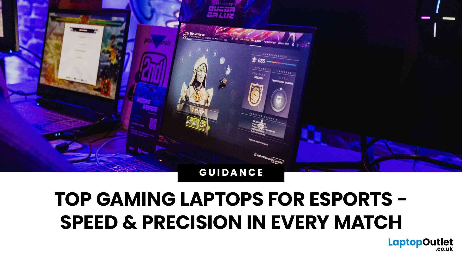 gaming laptops for esports
