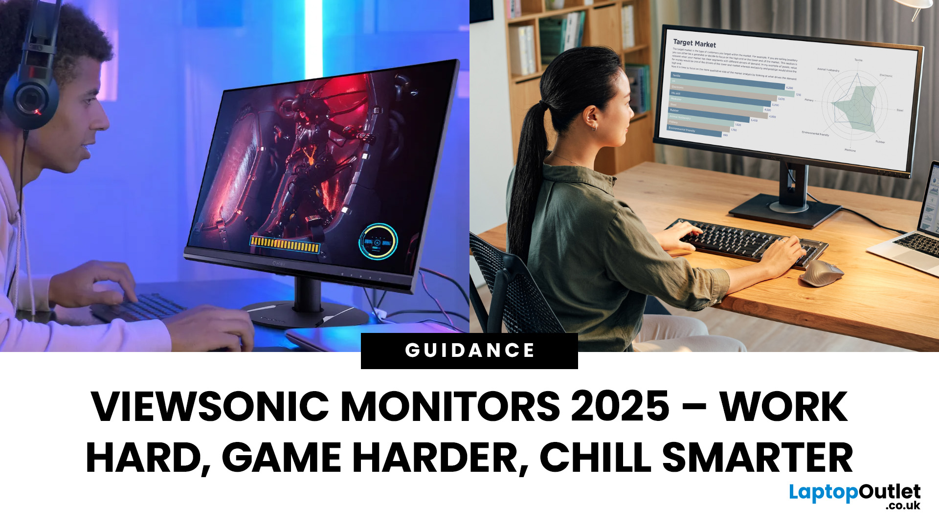 ViewSonic Monitors – Professional Work & Gaming 2025