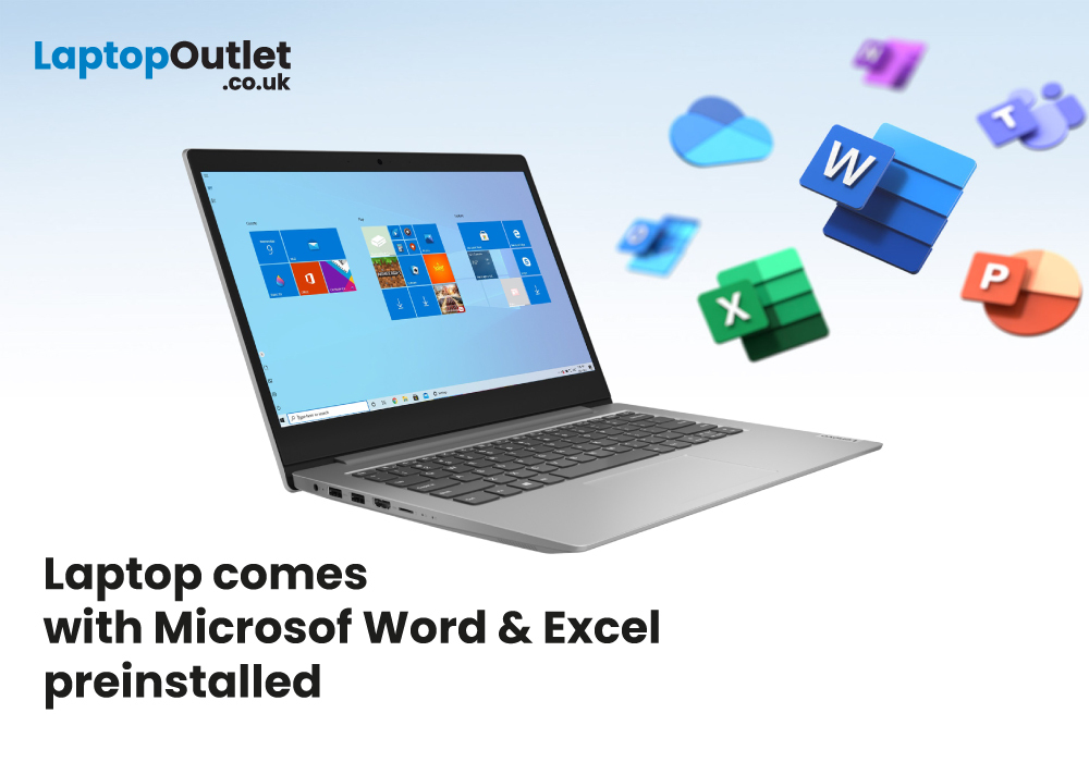 best laptops with pre-installed Word and Excel.