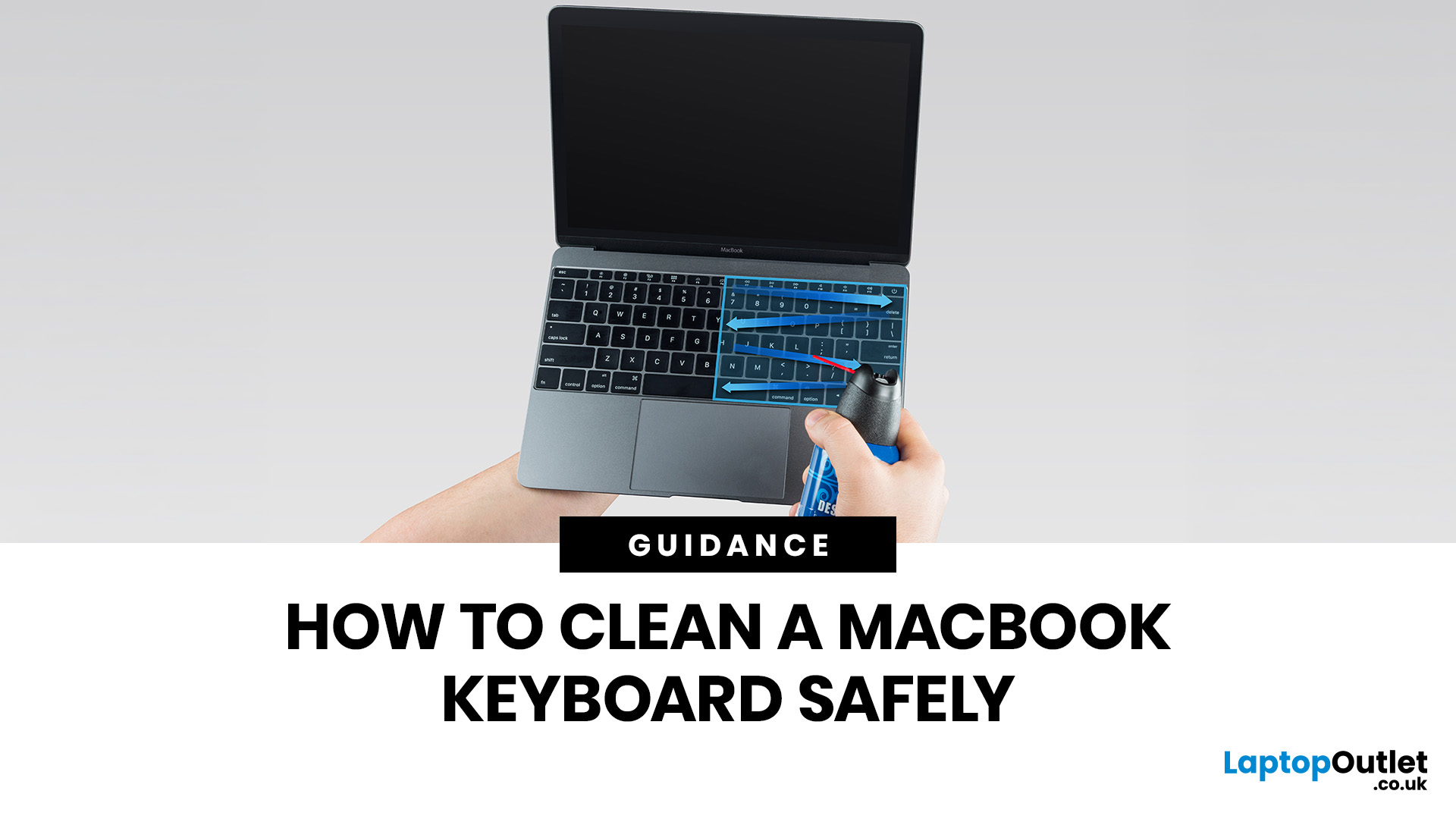 How to Clean a MacBook Keyboard Safely