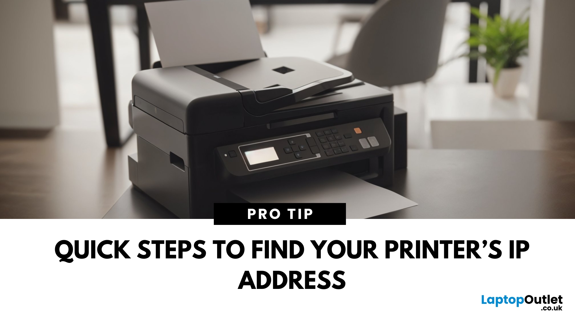 Find a Printer's IP Address