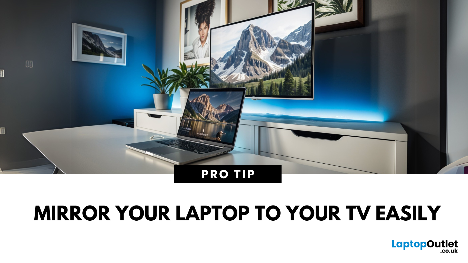 Connect a Laptop to a TV