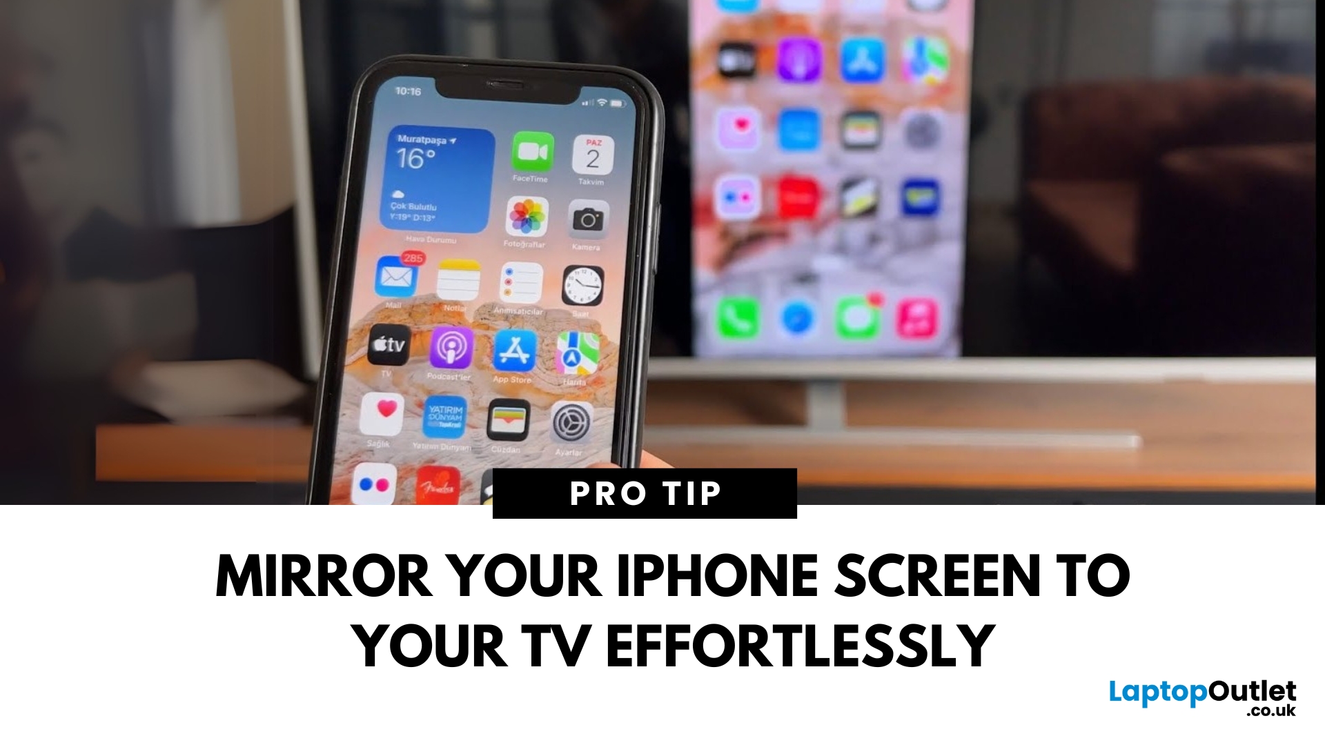 Screen Mirror iPhone to TV