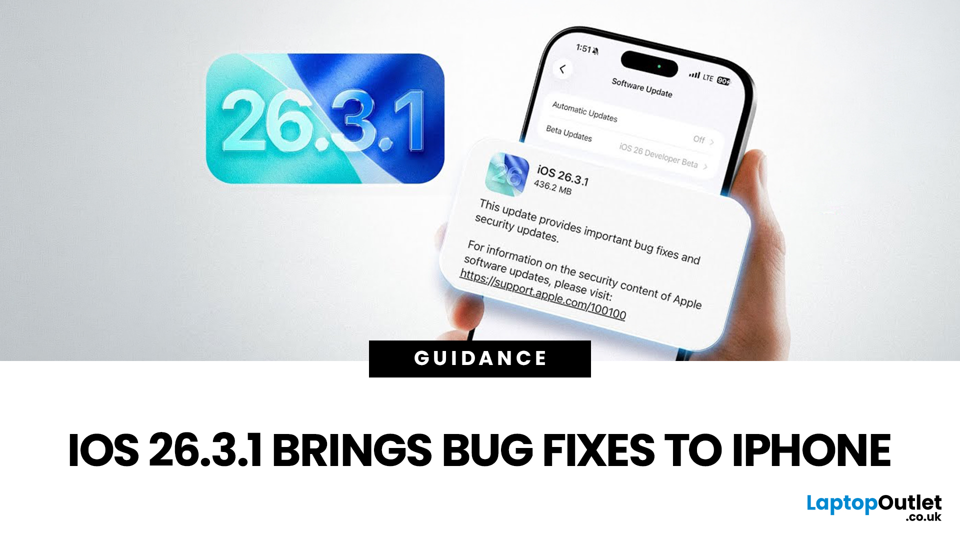 iOS 26.3.1 Update Released with Bug Fixes for Apple iPhone