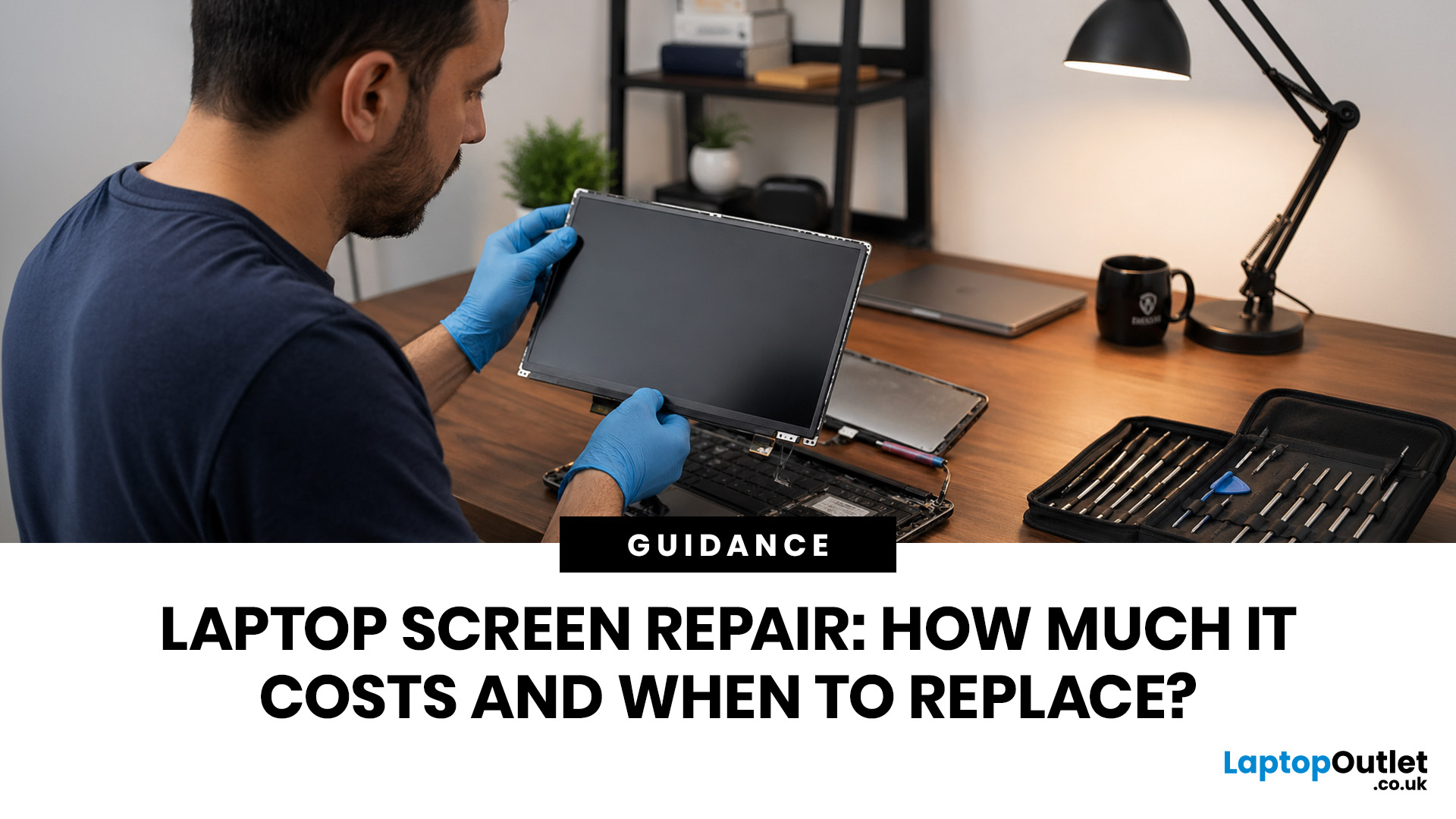 Laptop Screen Repair Cost Explained: When to Fix or Replace