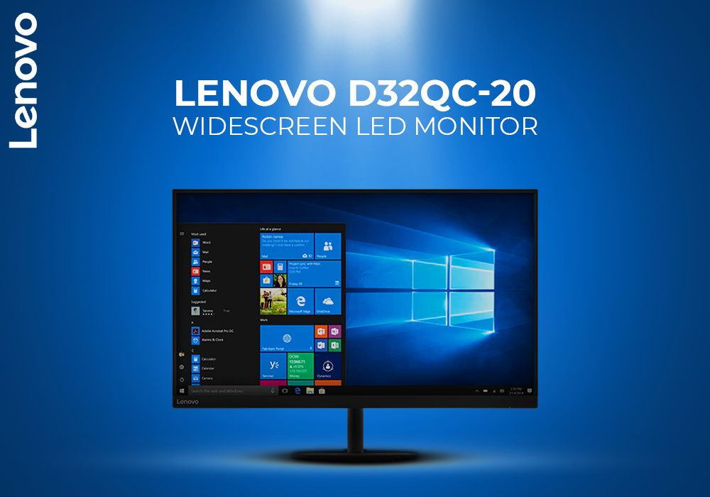 Review: Lenovo D32qc-20 31.5-inch Quad HD Widescreen LED Monitor