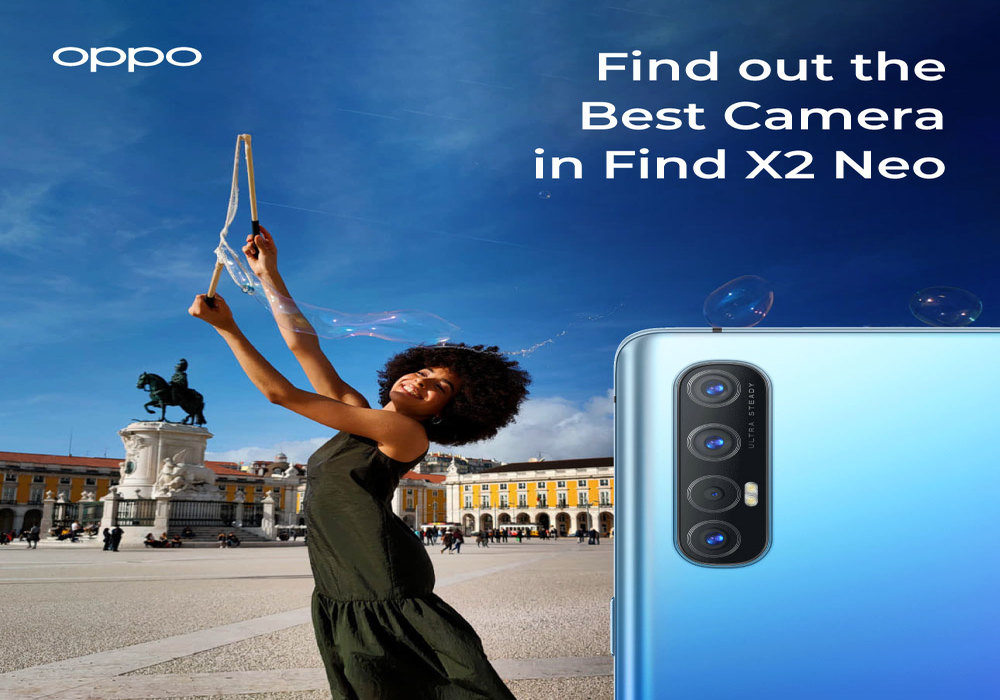 Find X2 Neo 5G with Rear Sensor: 48MP & 13MP & 8MP & 2MP
