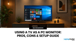 Using a TV as a PC Monitor: Pros, Cons & Setup Guide